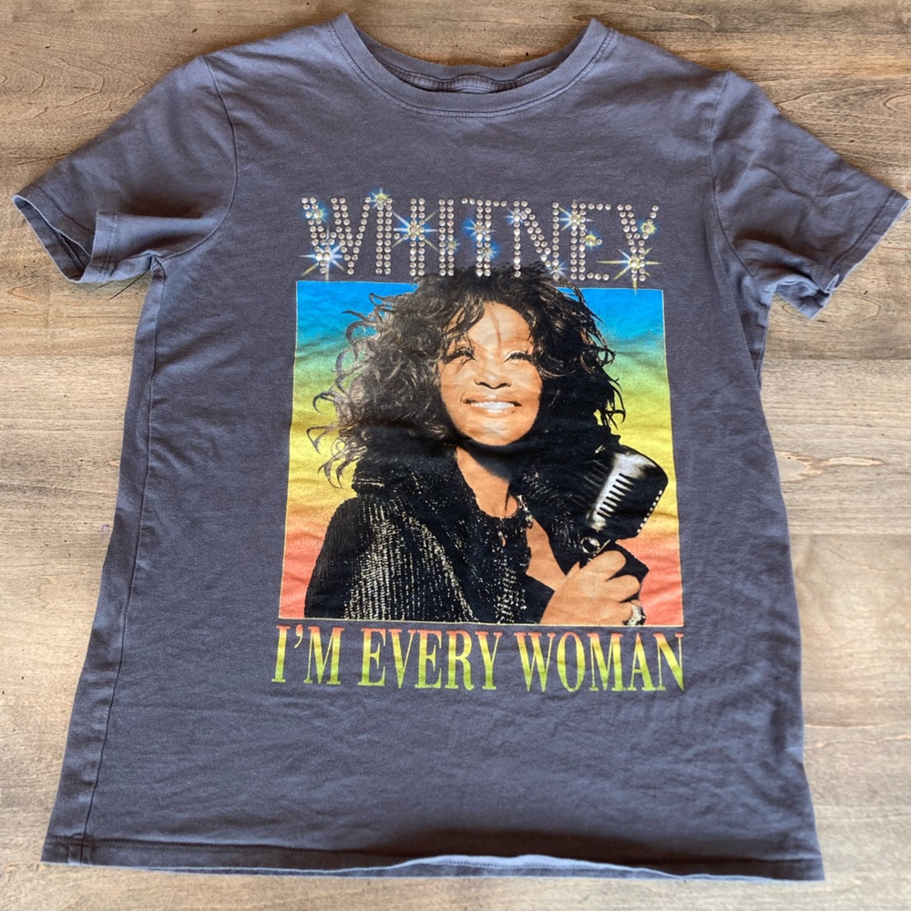 Whitney Houston “I’m Every Woman” Tee 🎙️